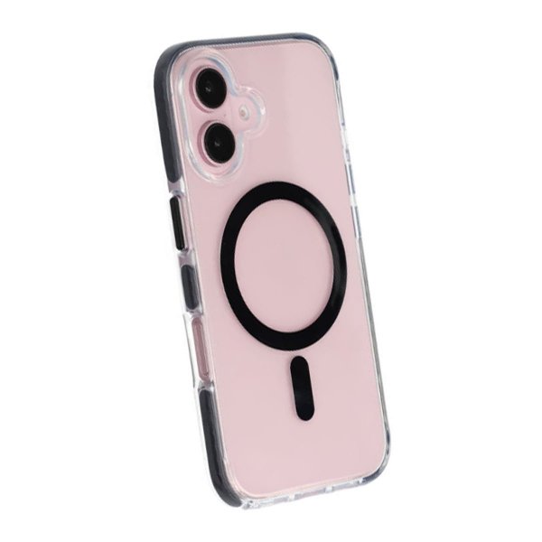 iPhone 16 Plus Cover Stødsikker MagSafe Sort