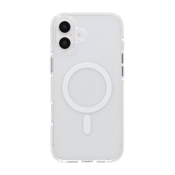 iPhone 16 Plus Cover Stødsikker MagSafe Hvid
