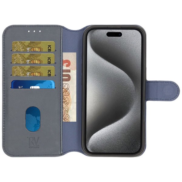 Rvelon iPhone 16 Plus Cover Magnetisk aftagelig skal Blå