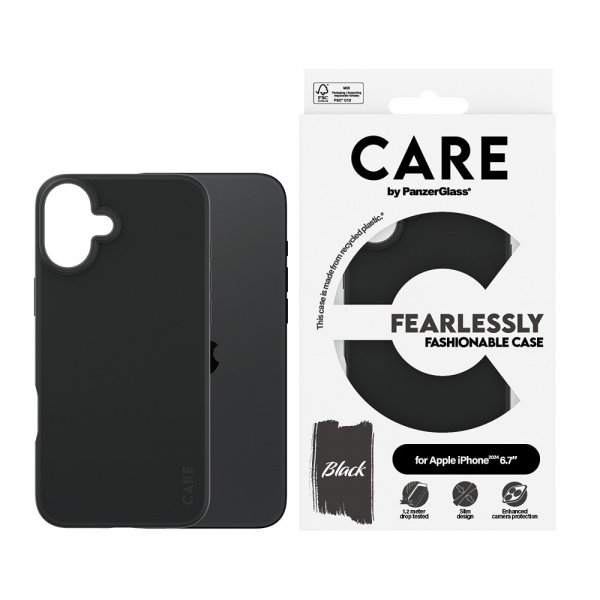 CARE by PanzerGlass iPhone 16 Plus Cover Fashionable Sort