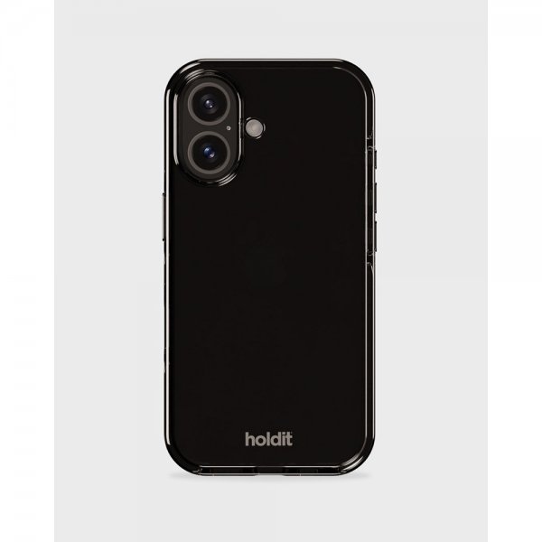 holdit iPhone 16 Plus Cover Seethru Sort