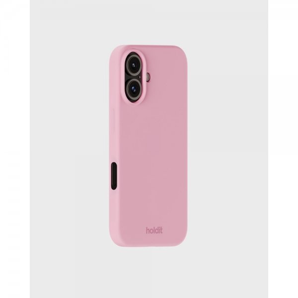 holdit iPhone 16 Plus Cover Silikone Rosa