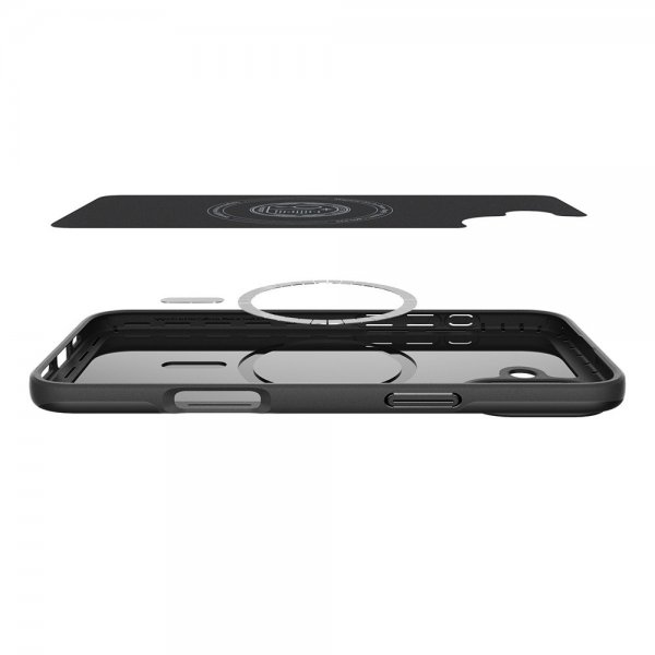 Spigen iPhone 16 Plus Cover Thin Fit MagFit Sort