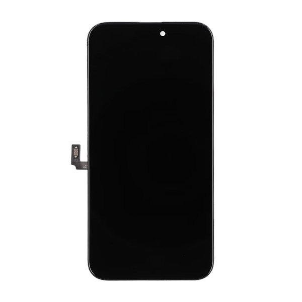 iPhone 16 Plus ZY In-Cell FHD COF LCD-skærm Høj Kvalitet Sort