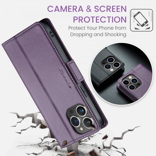 CaseMe iPhone 16 Pro Cover 023 Series Lilla