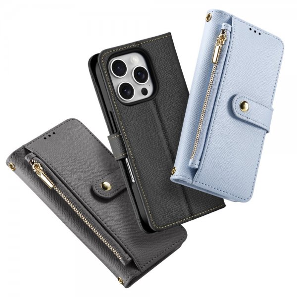 Dux Ducis iPhone 16 Pro Cover 2-i-1 Lawa Series MagSafe Blå