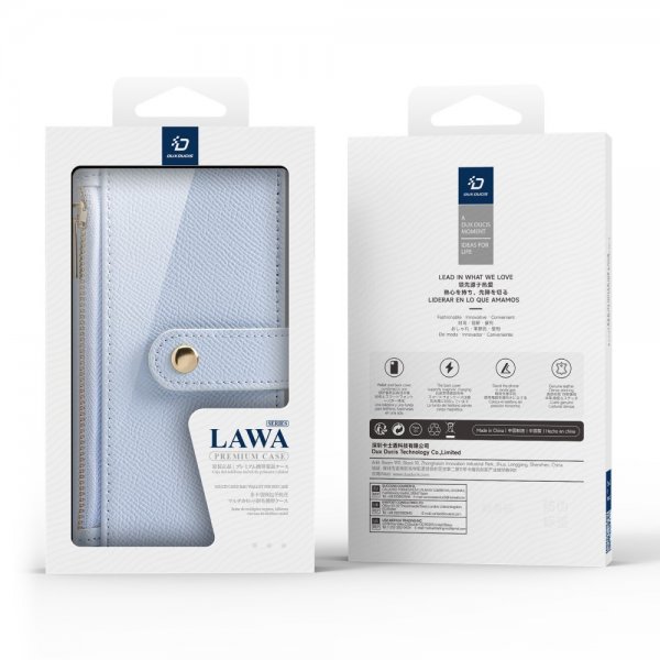 Dux Ducis iPhone 16 Pro Cover 2-i-1 Lawa Series MagSafe Blå