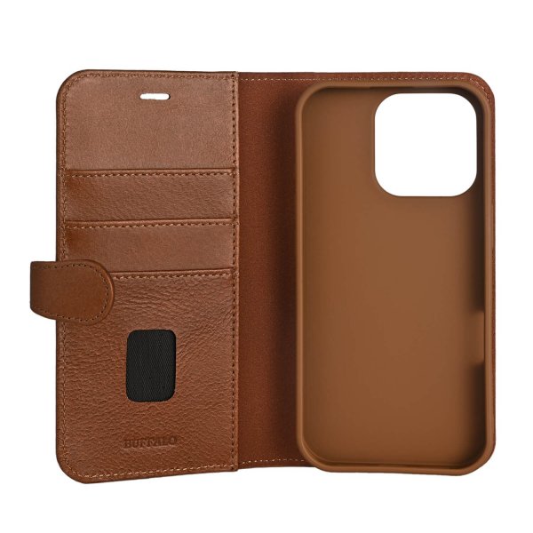 Buffalo iPhone 16 Pro Cover 2-i-1 MagSeries Brun