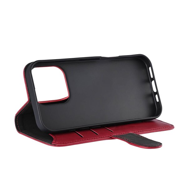 Gear iPhone 16 Pro Cover 3 Kreditkortlommer Rød