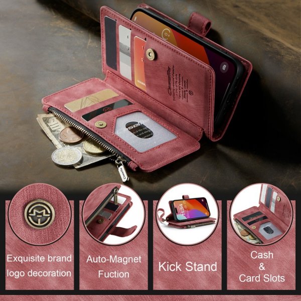 CaseMe iPhone 16 Pro Cover C30 Series Rød