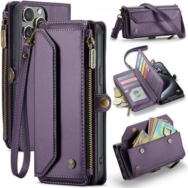CaseMe iPhone 16 Pro Cover C36 Series Lilla