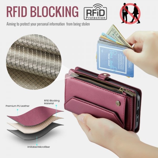 CaseMe iPhone 16 Pro Etui C36 Serie Rød