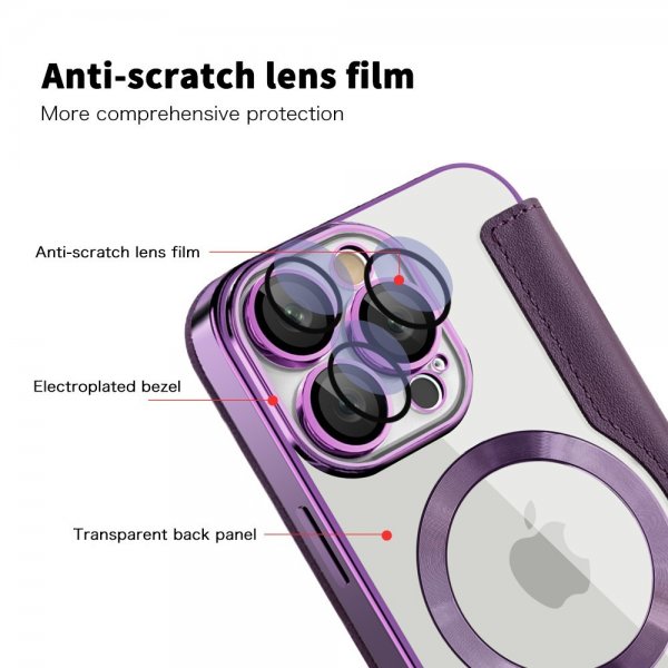 iPhone 16 Pro Cover MagSafe Lilla