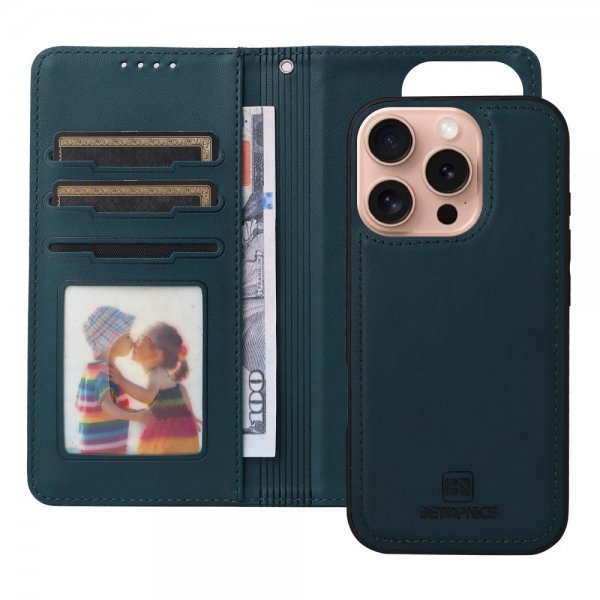 Betopnice iPhone 16 Pro Cover med Aftageligt Cover 005 Blå