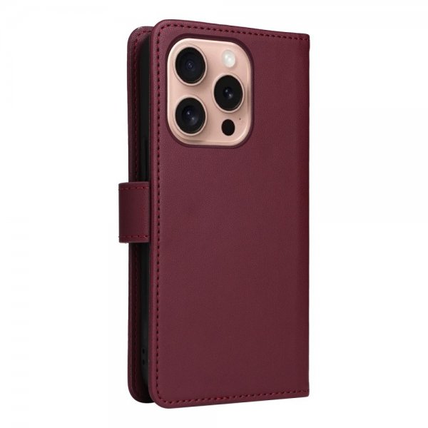 Betopnice iPhone 16 Pro Cover med Aftageligt Cover 005 Rød
