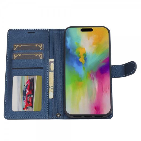 Lc.Imeeke iPhone 16 Pro Cover med Aftageligt Cover L2 Series MagSafe Blå
