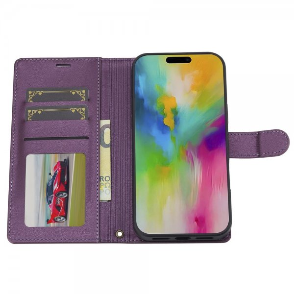 Lc.Imeeke iPhone 16 Pro Cover med Aftageligt Cover L2 Series MagSafe Lilla
