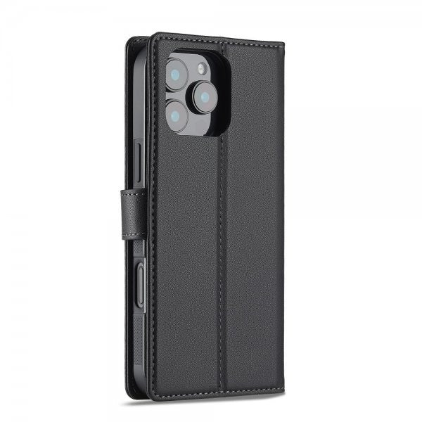 Lc.Imeeke iPhone 16 Pro Cover med Aftageligt Etui L2 Series MagSafe Sort