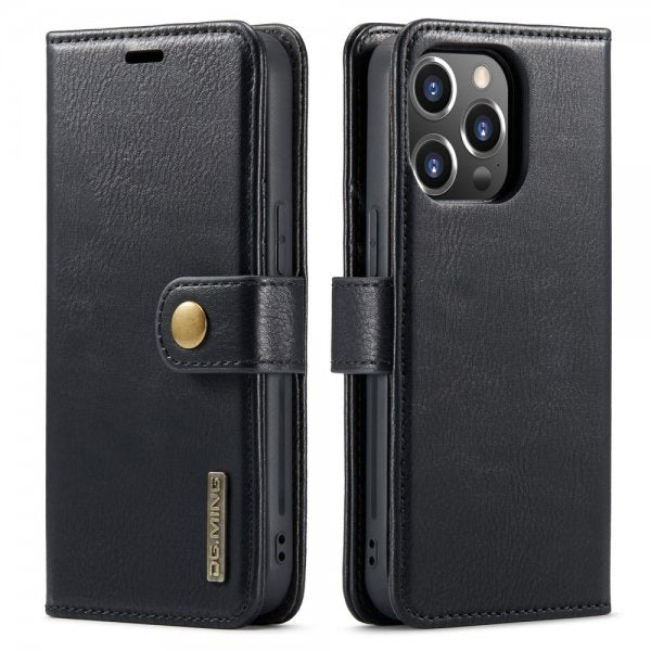 Dg.Ming iPhone 16 Pro Cover med Aftageligt Cover Sort