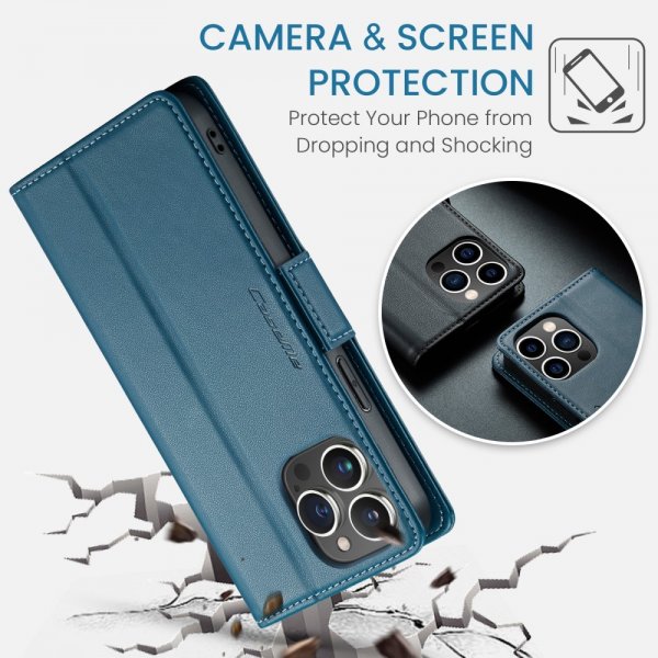 CaseMe iPhone 16 Pro Max Cover 023 Series Blå