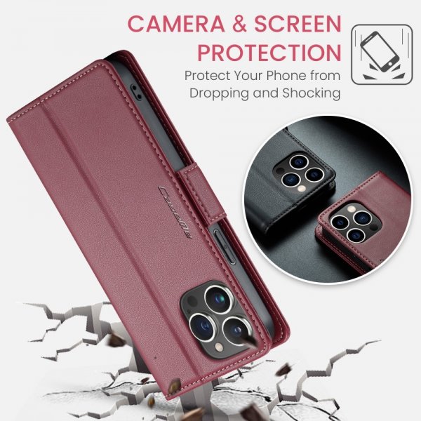 CaseMe iPhone 16 Pro Max Cover 023 Series Rød