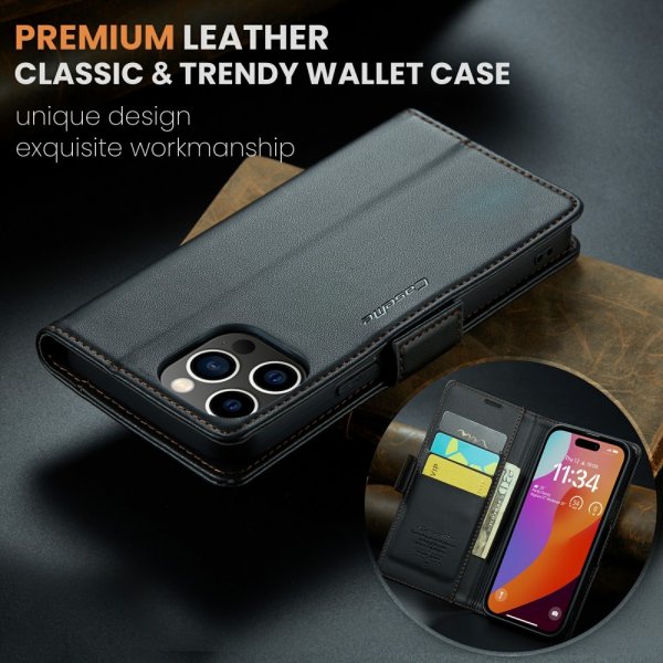 CaseMe iPhone 16 Pro Max Etui 023 Series Sort