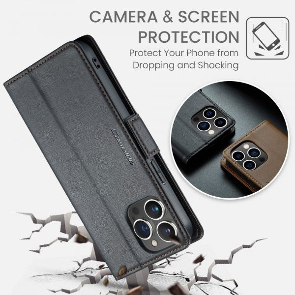 CaseMe iPhone 16 Pro Max Etui 023 Series Sort