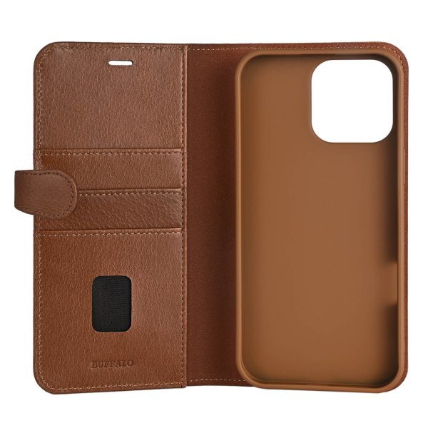 Buffalo iPhone 16 Pro Max Etui 2-i-1 MagSeries Brun