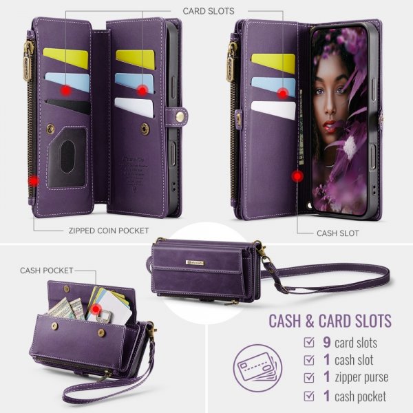 CaseMe iPhone 16 Pro Max Cover C39 Series Lilla