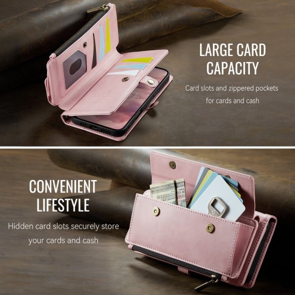 CaseMe iPhone 16 Pro Max Cover C39 Series Rosa