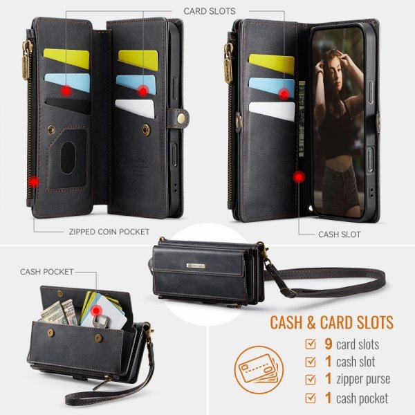 CaseMe iPhone 16 Pro Max Cover C39 Series Sort