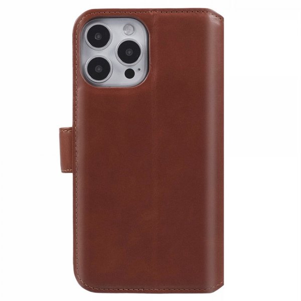 Nordic Covers iPhone 16 Pro Max Essential Læder Cover Maple Brown