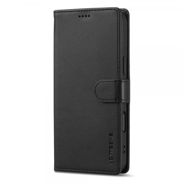Lc.Imeeke iPhone 16 Pro Max Etui med Kortlomme Standfunktion Sort