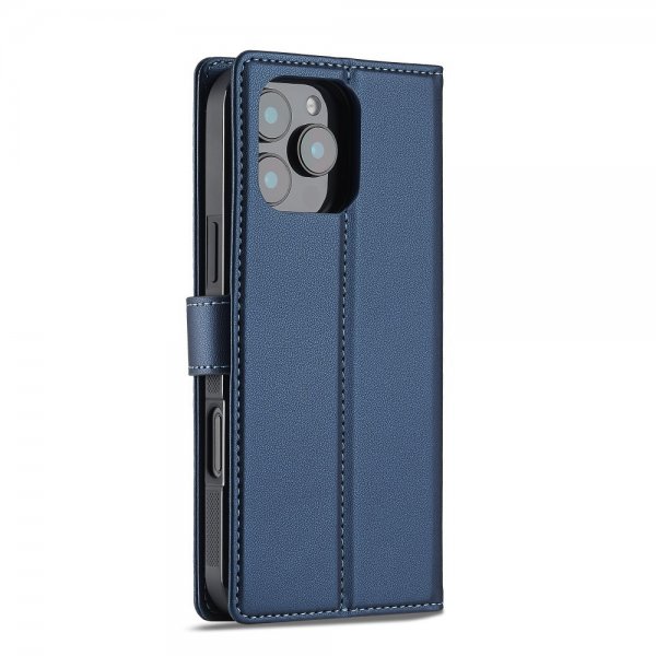 Lc.Imeeke iPhone 16 Pro Max Etui med Aftagelig Skal L2 Series MagSafe Blå
