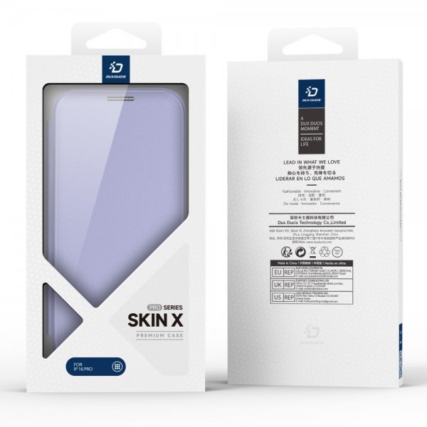 Dux Ducis iPhone 16 Pro Max Cover Skin X Pro Series MagSafe Lilla