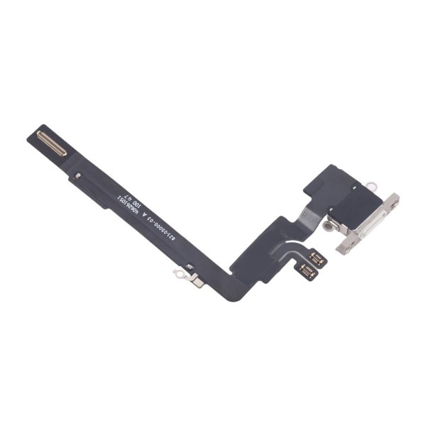 iPhone 16 Pro Max Opladerstik Flexkabel Original - Hvid