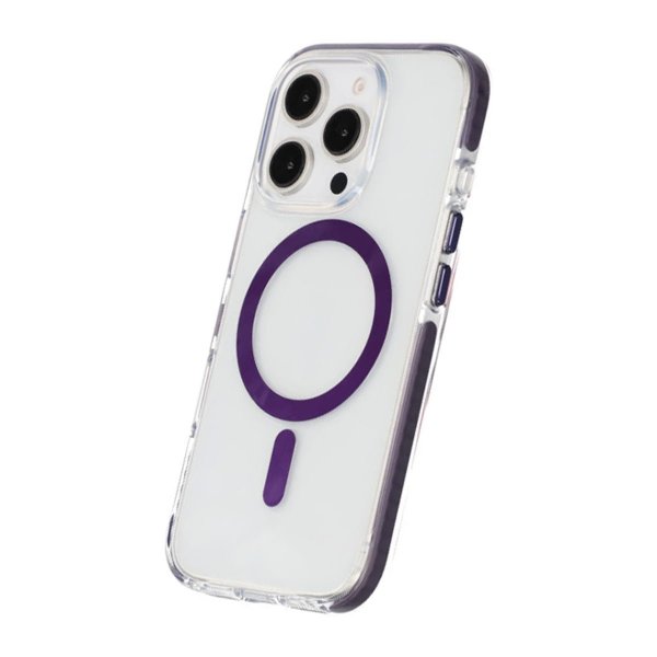 iPhone 16 Pro Max Cover Stødsikkert MagSafe Lilla
