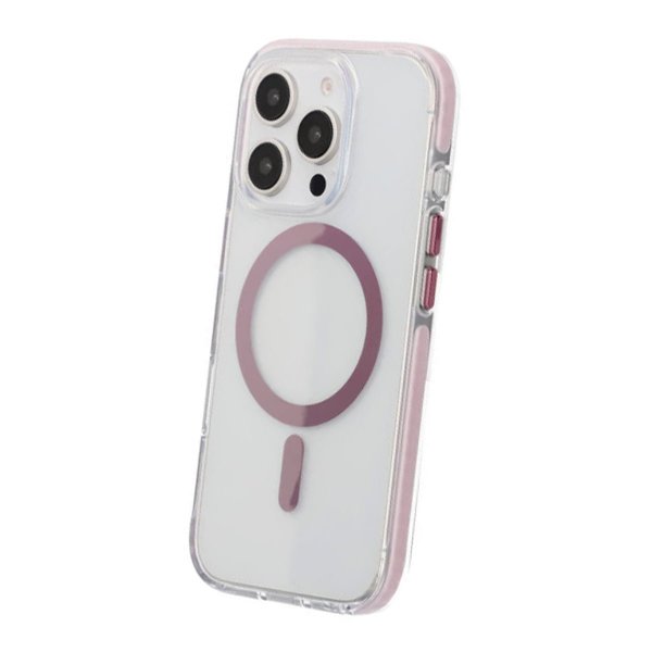 iPhone 16 Pro Max Cover Stødsikkert MagSafe Rosa