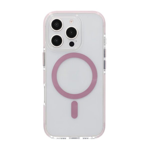 iPhone 16 Pro Max Cover Stødsikkert MagSafe Rosa