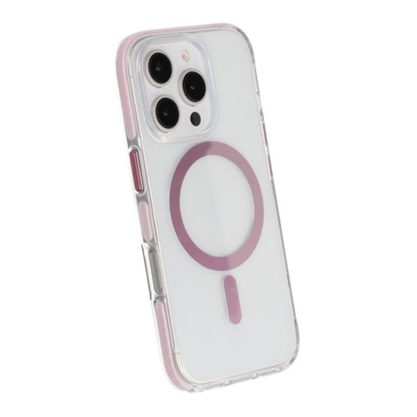 iPhone 16 Pro Max Cover Stødsikkert MagSafe Rosa