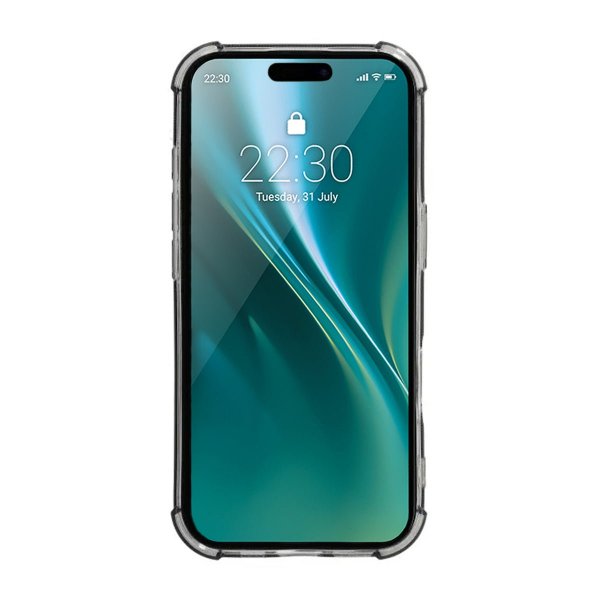 iPhone 16 Pro Max Cover Kortholder Stødsikker Sort