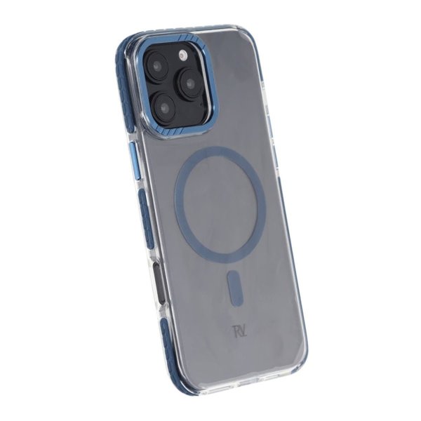 Rvelon iPhone 16 Pro Max Cover TPU MagSafe Blå