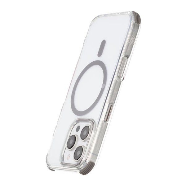 Rvelon iPhone 16 Pro Max Cover Stødsikkert MagSafe Grå