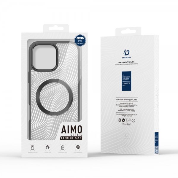 Dux Ducis iPhone 16 Pro Max Cover Aimo Series MagSafe Sort