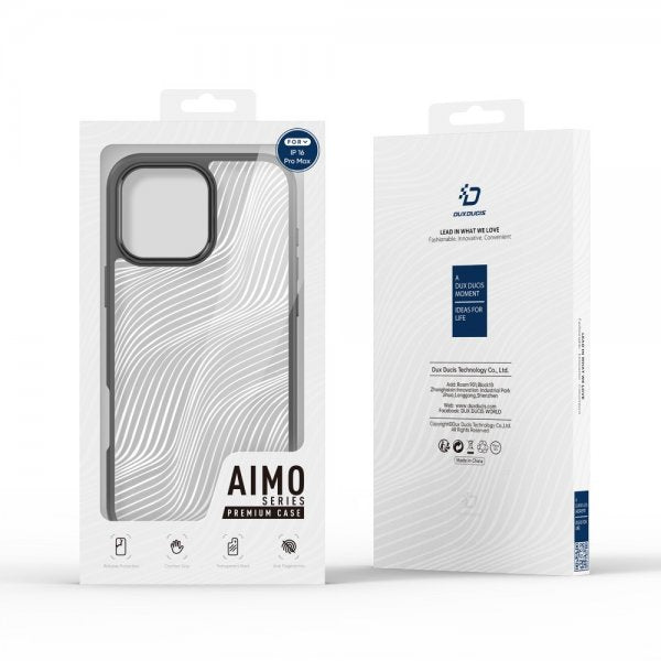 Dux Ducis iPhone 16 Pro Max Cover Aimo Series Sort