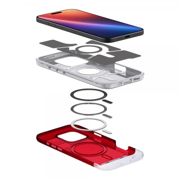Spigen iPhone 16 Pro Max Cover Classic C1 MagFit Ruby
