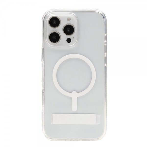 ZAGG iPhone 16 Pro Max Cover Crystal Palace Snap Kickstand Transparent