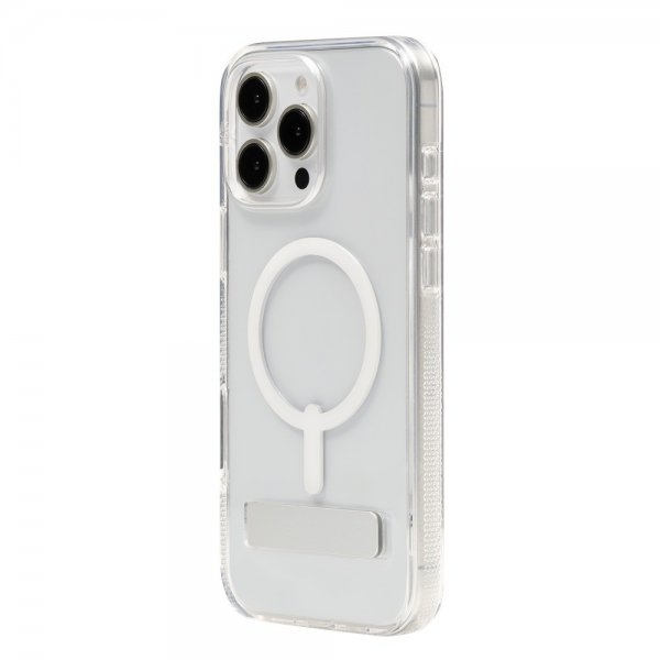 ZAGG iPhone 16 Pro Max Cover Crystal Palace Snap Kickstand Transparent