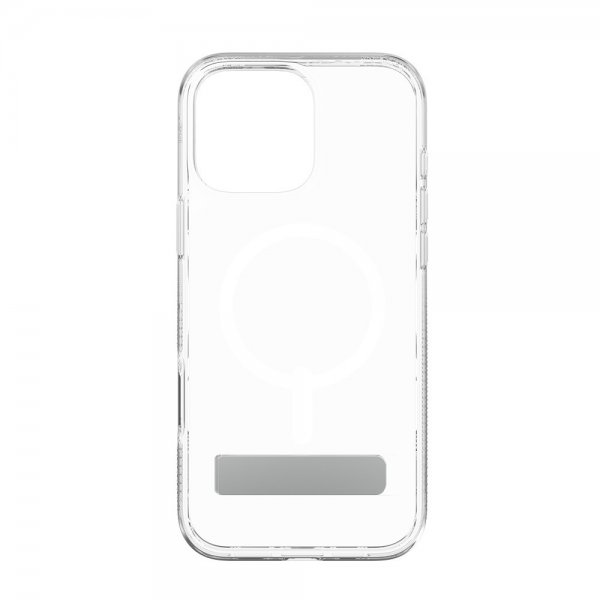 ZAGG iPhone 16 Pro Max Cover Crystal Palace Snap Kickstand Transparent
