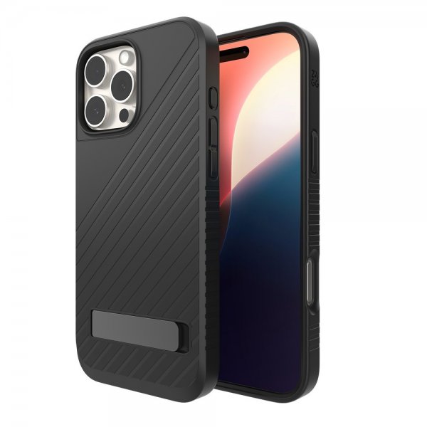 ZAGG iPhone 16 Pro Max Cover Denali Snap Kickstand Sort